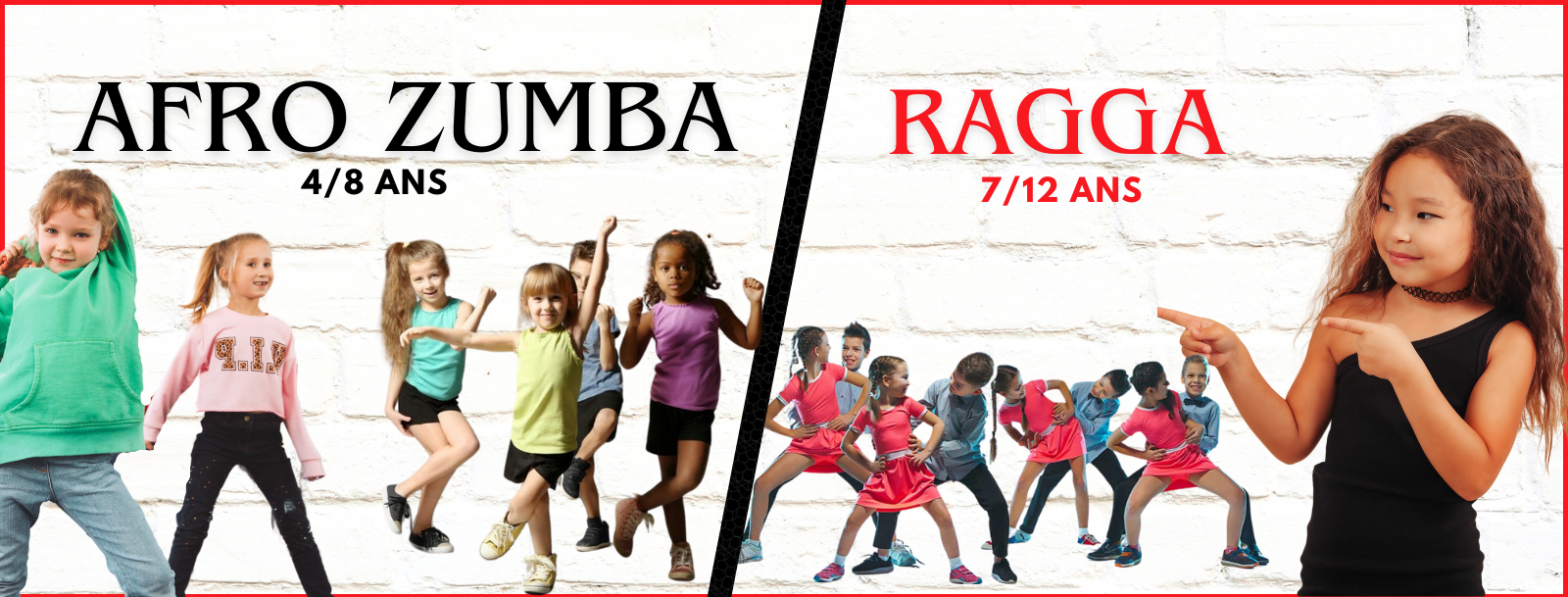Cours de danse rythmée pour enfants à Marseille – Ragga & Afro Zumba