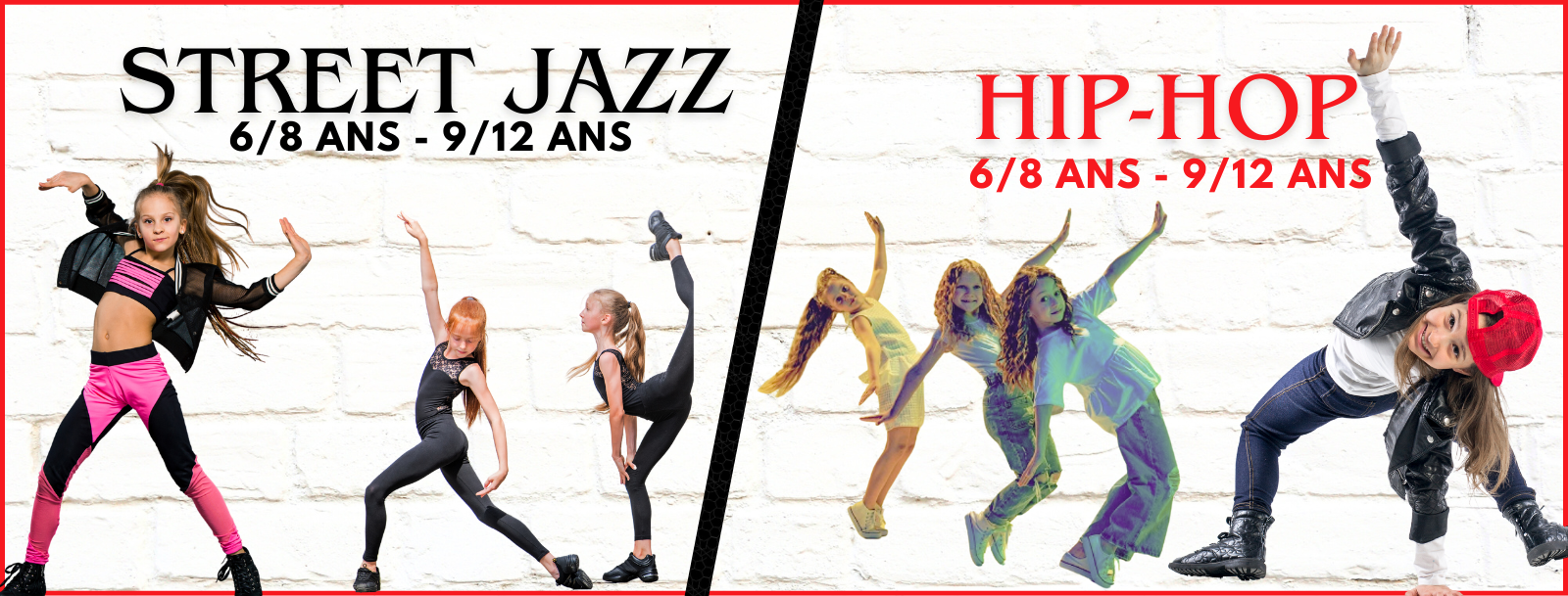 Street Jazz & Hip-hop enfants 6–8 ans à Marseille Château Gombert