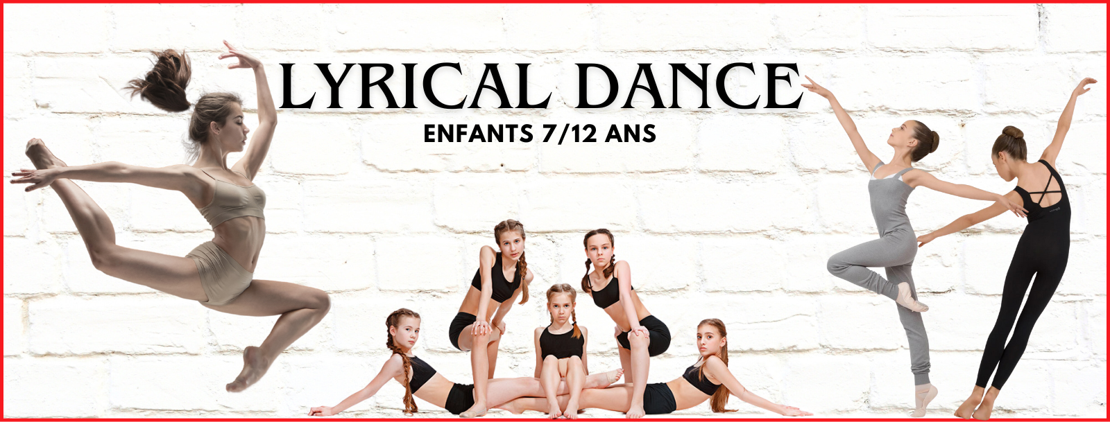 Cours de danse Lyrical enfants à Marseille Château Gombert